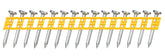 DeWALT DCN890100 Fastener, 1 in L, Steel, Zinc, Full Round Head, Smooth Shank